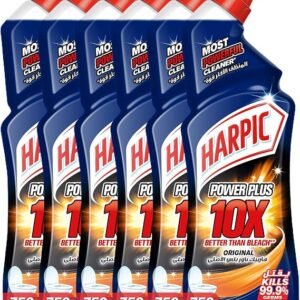Harpic Original Power Plus Toilet Cleaner, 750ml x 3 (Pack of 2)