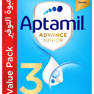 Aptamil Advance Junior 3 Growing Up Formula Milk From 1-3 Years, Big Value Pack, 1200g