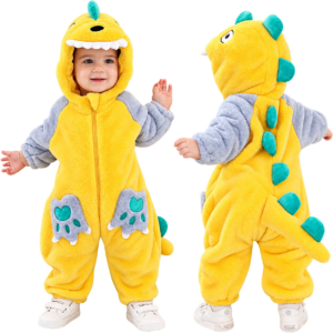TONWHAR baby-boys Hooded Romper baby-rompers (pack of 1)