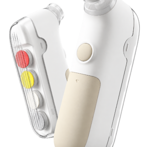 Grownsy Electric Baby Nail Trimmer with LED Light, Safe Auto-Stop, 2 Speeds
